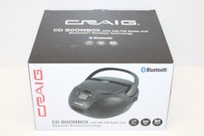 Craig CD Boombox AM/FM Radio Wireless- New in open box