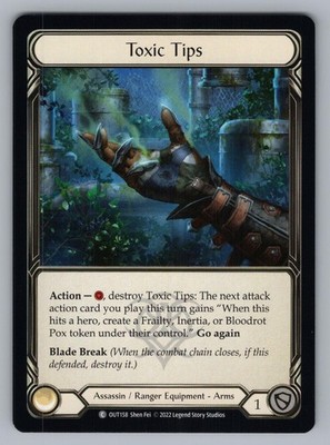 TOXIC TIPS OUT158 C FLESH AND BLOOD NM SHEN FEI#