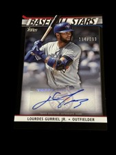 2020 Topps - Baseball Stars Autographs Lourdes Gurriel Jr. #BSA-LGJ Black /199