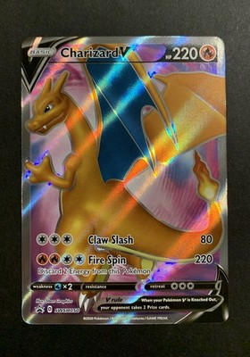 Pokemon Champions Path Charizard V Full Art Promo SWSH50