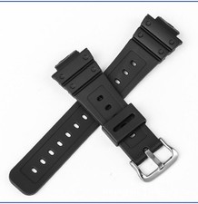 Watch Band Rubber For Casio G Shock DW-6900 GW-M5610 DW-5600E Strap Black