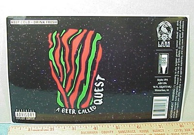 Lark Brewing Label #14 QUEST   - Iowa