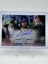 2025 Topps Stadium Club Ezequiel Tovar AUTO RAINBOW FOIL SCBA-ET /25 BOOKEND