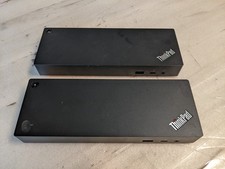Lot of 2 Lenovo ThinkPad Thunderbolt 3 Dock Gen 2 DK1841
