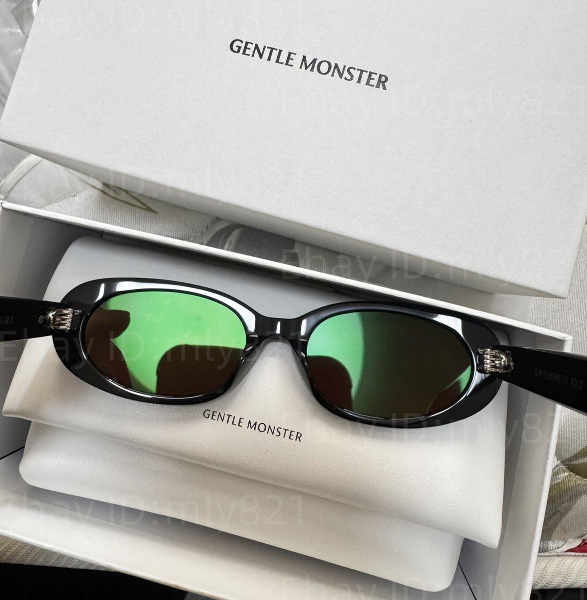 GentleMonster Sunglasses Bold Bandoneon.s Black Frame Brown
