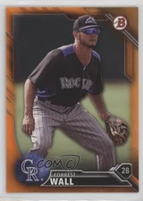 2016 Bowman Draft Top Prospects Orange /25 Forrest Wall #BD-123