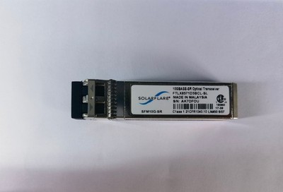 Solarflare SFM10G-SR 10G 300m 850nm SFP+ Optical Transceiver FTLX8571D3BCL-SL *m