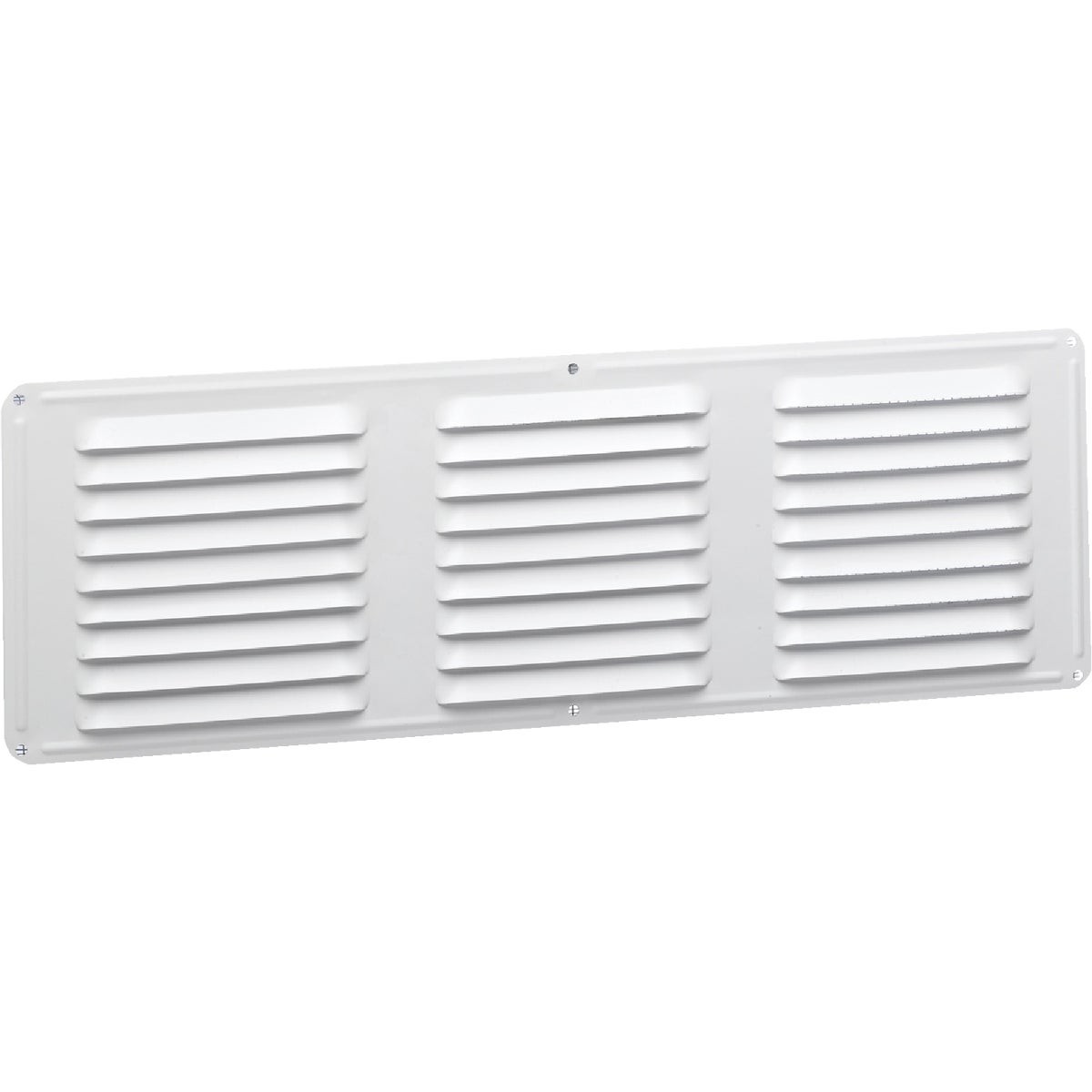 AirVent 16 In. x 6 In. White Aluminum Under Eave Vent 84215 Pack of 24 AirVent