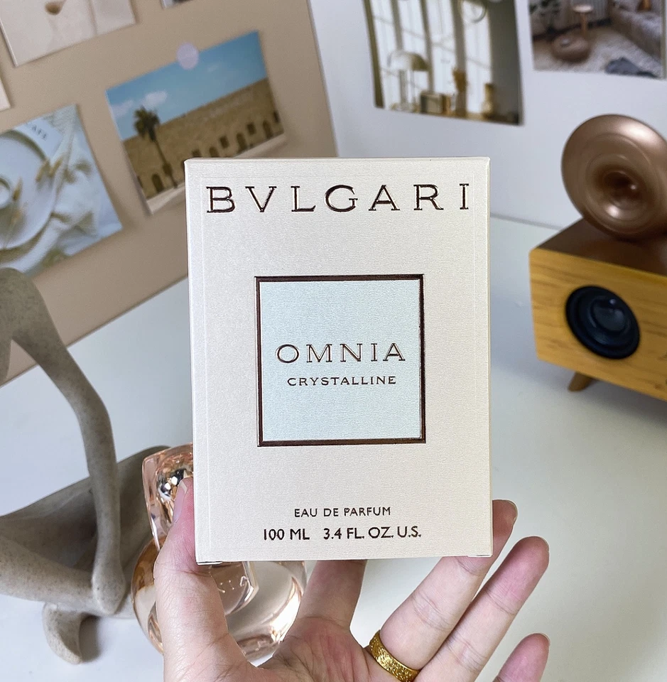 Парфюмерная вода для женщин Bvlgari Omnia Crystalline 3,4 унции 100 мл новые запечатанные в коробке - Изображение 2 из 4