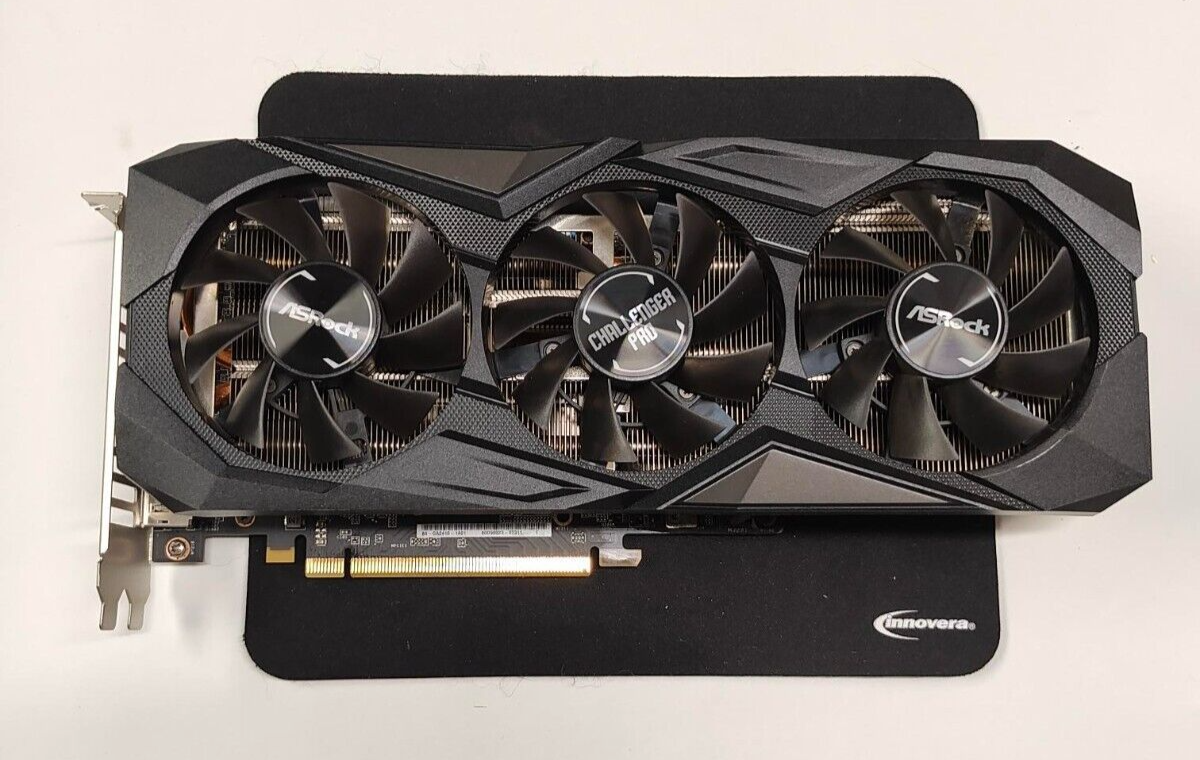 ASRock Radeon RX 5600 XT Challenger Pro OC 6GB GDDR6 Graphics Card