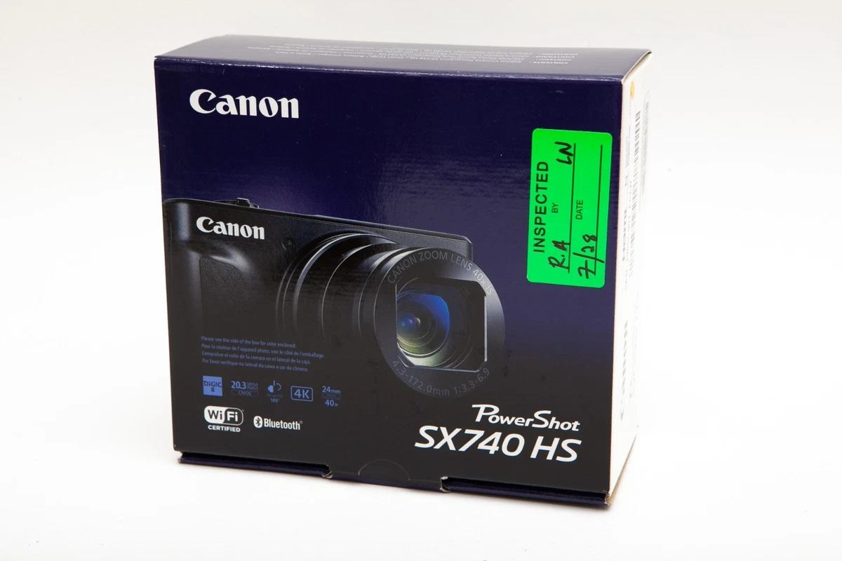 Canon PowerShot SX740 HS Digital Cameras with Bluetooth for Sale