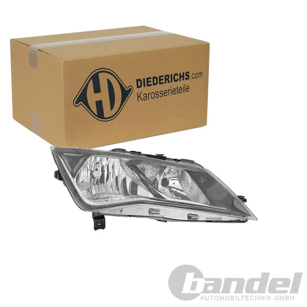Diederichs Halogen Scheinwerfer Mit LWR LED-TFL Links FüR Seat Leon | 7433483-image