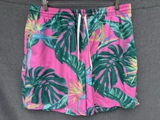 Chubbies Mens 7" Lined Swim Trunks XXL The Birds of Paradise Pink