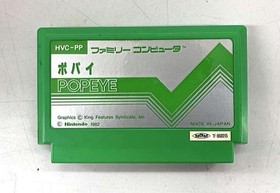 Famicom Software Model Number Popeye Nintendo FLT86