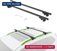 Universal Lockable Roof Rack Cross Bars 52adjustable Aluminum Crossbars With 2 Universal Lockable Roof Rack Cross Bars 52adjustable Aluminum Crossbars With 2