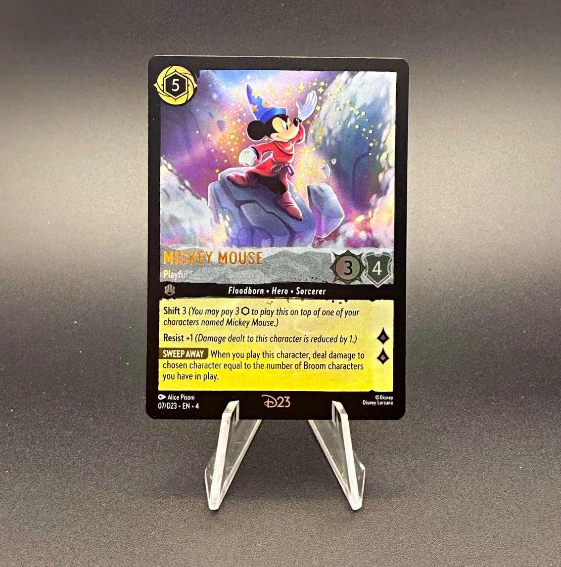 25+ Mickey Mouse - Playful Sorcerer 7 D23 Promos for sale