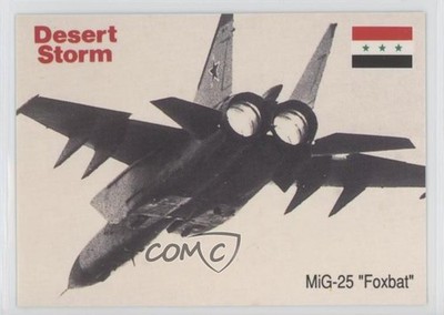 1991 DSI Desert Storm: Weapons & Specifications MiG-25 Foxbat #27 0f6