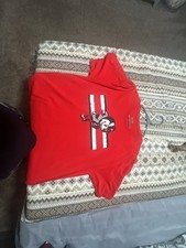 Ohio State Buckeyes Brutus Graphic Red T-Shirt