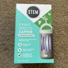 Rechargeable Flying Insect Zapper, Indoor and Outdoor Electric Fly Mosquito Trap