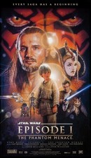 STAR WARS 35mm FILM CELLS Ep 1 The Phantom Menace 1999 movie 5 strips of 5 cells