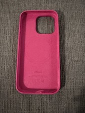 Apple iPhone 16 Pro Silicone Case MagSafe Camera Control Fuchsia