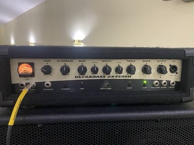 Behringer Ultrabass BX4500H Bass Amp Head 450 Watts Used Tested