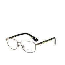 Ópticas plateadas Burberry 57 mm para hombre BE1393-1005-57