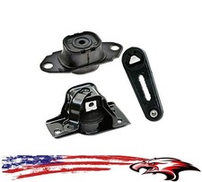 AP Engine &amp; Transmission Motor 3 Pcs Kit Fits Nissan Versa 1.6L 2007-2011