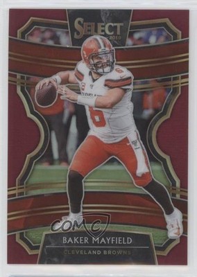 2019 Panini Select Concourse Maroon Prizm /149 Baker Mayfield #45 03ns