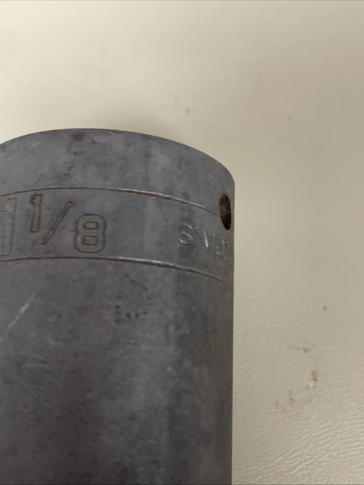 Snap-on USA NEW 1/2" Drive 1-1/8" SAE Deep 12 POINT Impact Socket SIMD360A 🇺🇸 - Image 3 of 4