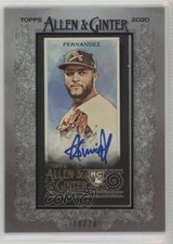 2020 Topps Allen & Ginter's X Framed Mini 18/20 Junior Fernandez Auto 10yu