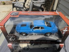 Highway 61 Collectibles 118 1970 Ford Mustang Boss 429 Blue Diecast Metal Highway 61 Collectibles 118 1970 Ford Mustang Boss 429 Blue Diecast Metal
