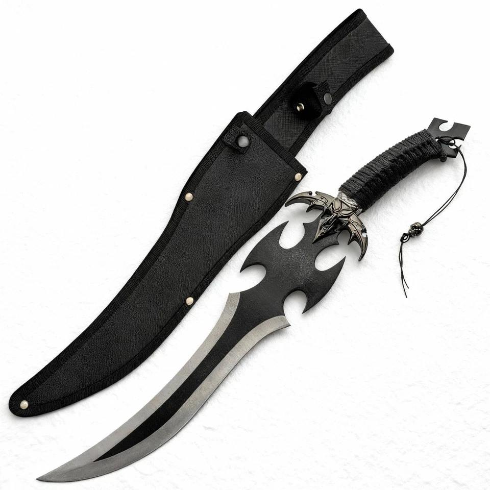 Cuchillo de fantasía Lurker SD 19,5 pulgadas WS hoja de acero inoxidable con funda de nailon Foto 3 de 4