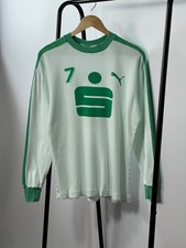 Vintage Puma #7 80s Football Shirt Soccer Jersey Long Sleeve Size L