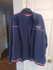 Fila Navy Blue Track Jacket Size XL