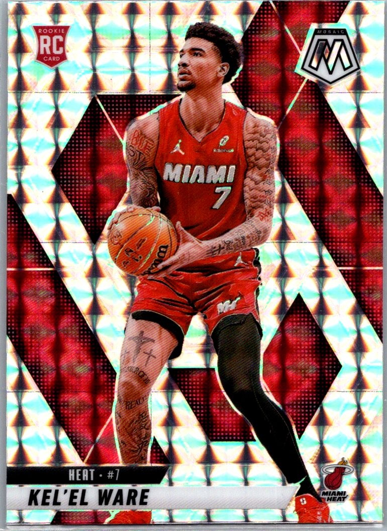2024-25 Panini Mosaic #232 Kel’el Ware Silver