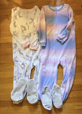 Girls Size 7y.o Carter's Fleece Pajamas (Set of 2)