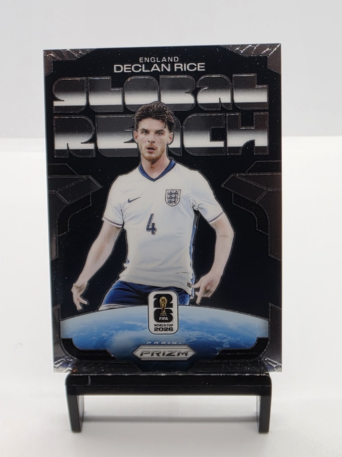 2026 Panini Prizm FIFA World Cup Global Reach Declan Rice England #3