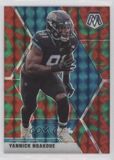 2020 Panini Mosaic Reactive Green Mosaic Prizm Yannick Ngakoue #103 01w7