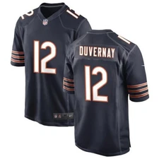 Custom Men's Bears Navy All Stitched Jersey