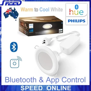 Philips Hue White Ambiance 90mm 7W Garnea Downlight - Bluetooth & App Controls
