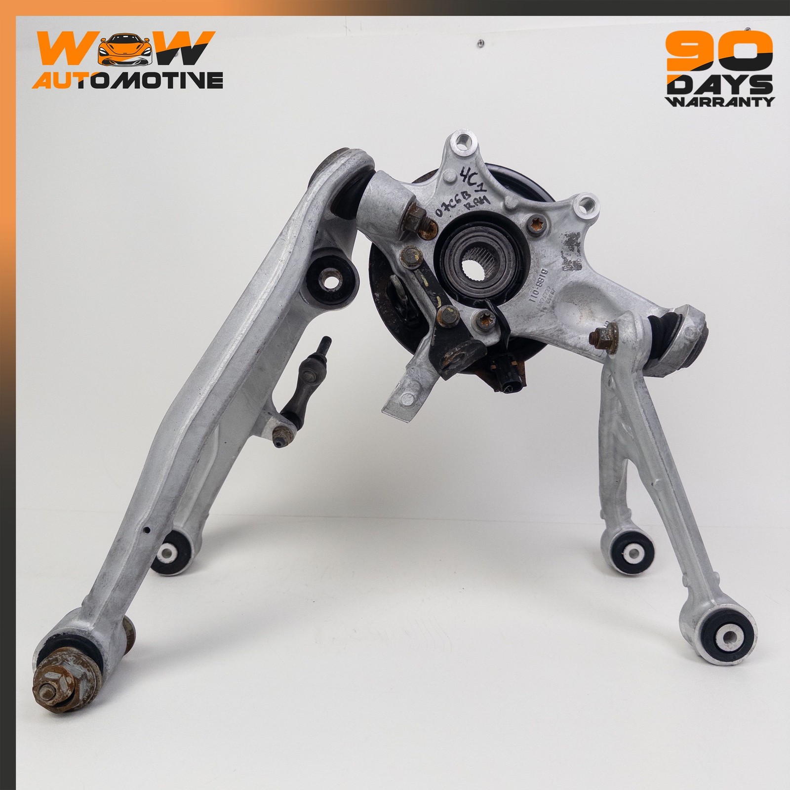 04-13 CHEVROLET CORVETTE C6 XLR REAR RIGHT STEERING KNUCKLE CONTROL ARM SET OEM