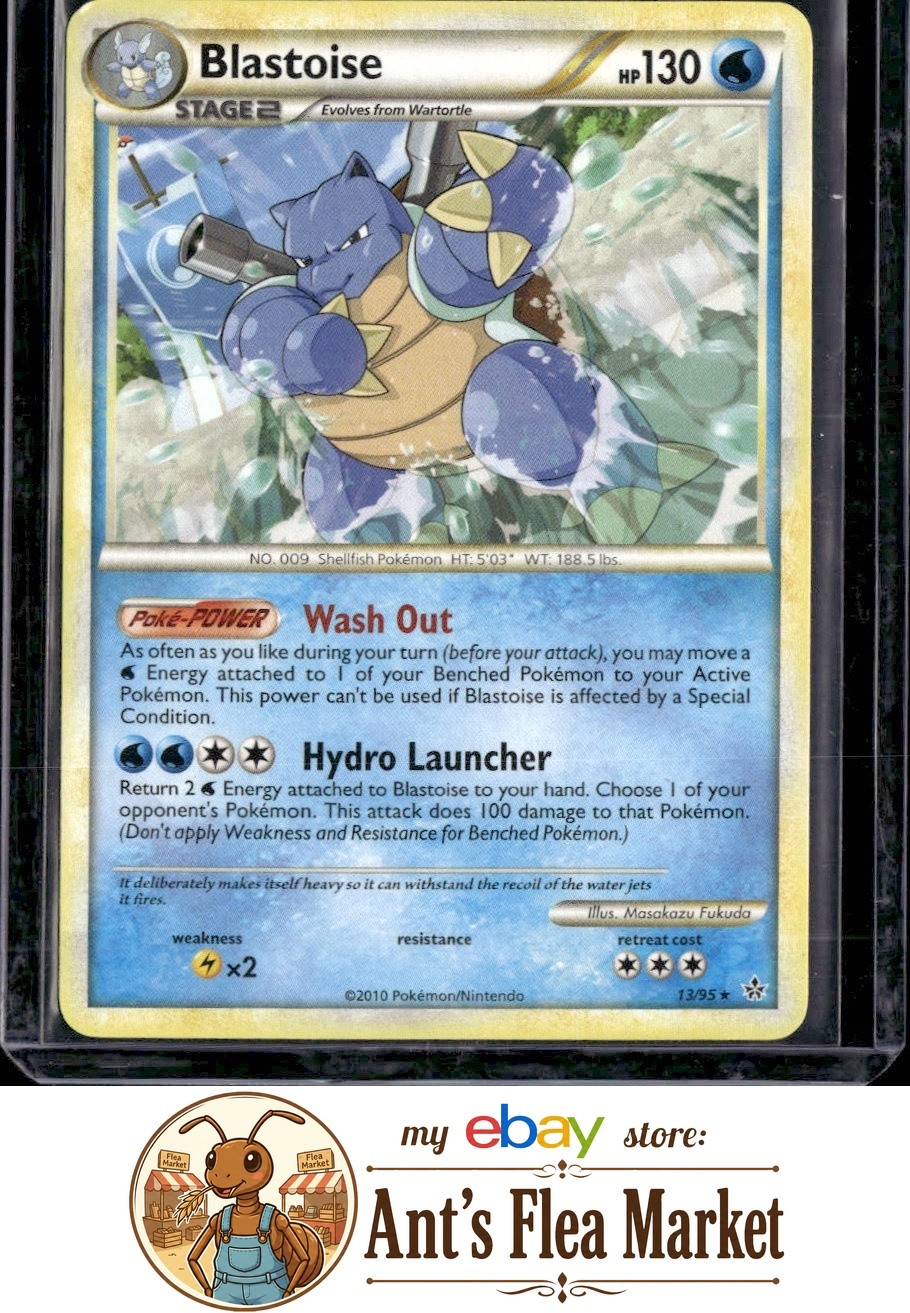 Blastoise #13/95 Lightly played Unleashed Rare
