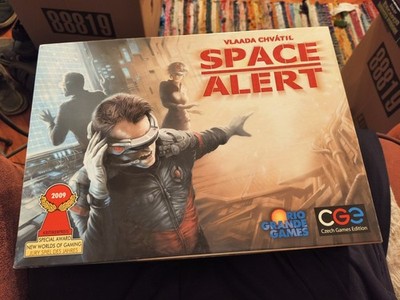 CGE Space Alert Space Board Game 1+ Players 14+ 2011 Games 100 COMPLETE