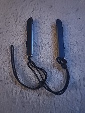 Nintendo Switch OEM Black Joy-Con Rail Attachment and Wrist Straps Set Of 2 