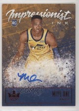 2019 Panini Court Kings Impressionist Ink Ruby 13/99 Miye Oni #II-MON Auto 00ol