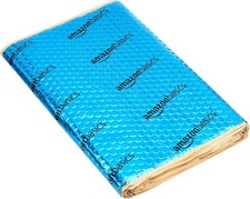 Amazon Basics Car Sound Deadening Mat, 18" x 32", 9-Piece 18 x 32 inch, Blue