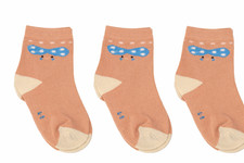 Kids Crew Socks 3 Pack NWOT Cute Cartoon Design Soft Cotton Blend