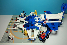 Lego #6980 : Le Galaxy Explorer, un bon vieux vintage space!
