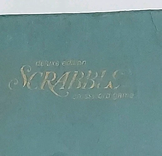 Scrabble Deluxe Edition Turntable Complete 1977 - Selchow & Righter USA - Image 3 of 4